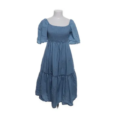 Denim jurk (Blauw) van Boohoo Katoen, Polyester