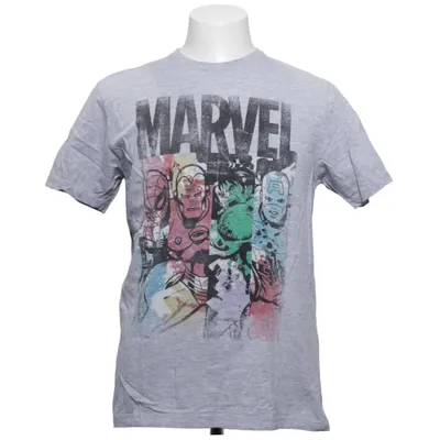 T-shirt (Gris, Multicolore) de Marvel Comics Coton, Polyester