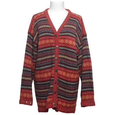 Cardigan (Rood, Meerkleurig) van Adelsten Wol