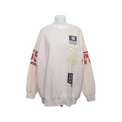 Collegetröja (Beige, Flerfärgad) från Divided by H&M Bomull, Polyester