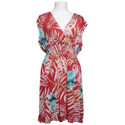 Klänning (Röd, Flerfärgad) från Leana Mode Polyester
