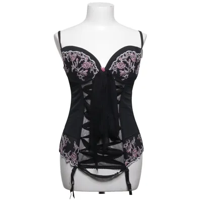 Corset (Noir, Rose) de Besired Élasthane, Polyamide, Polyester
