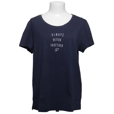 T-shirt (Bleu) de Vivance Dreams Coton, Viscose