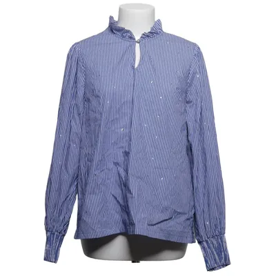 Blouse (Bleu, Blanc) de In Front Coton, Élasthane, Polyamide