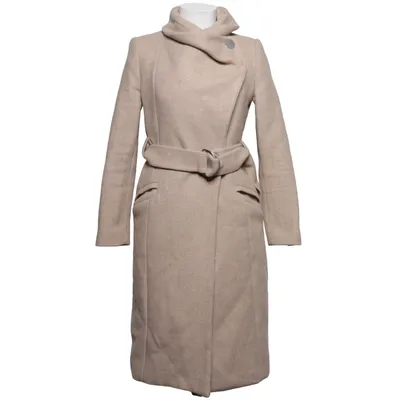Manteau (Beige) de Mango Suit Acrylique, Polyamide, Polyester, Viscose, Laine