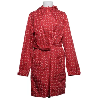 Manteau imperméable (Rouge, Blanc) de Paprika Polyester