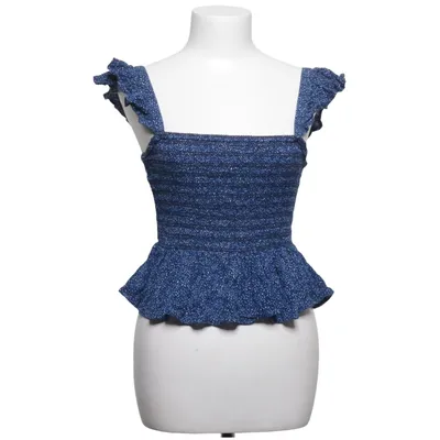 Peplumtopp (Blå) från Easy Wear