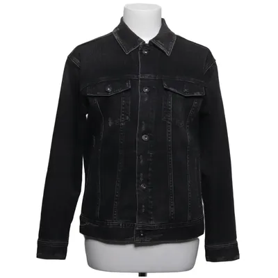 Jeansjacke (Grau) von Adriano Goldschmied Baumwolle, Polyurethan
