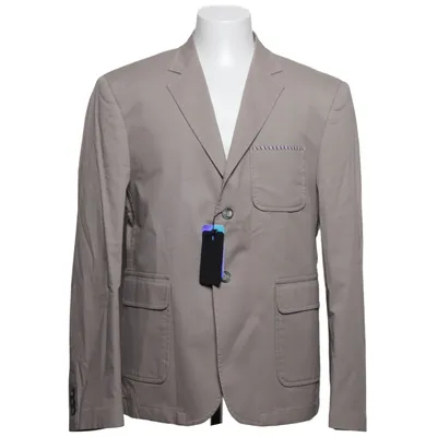 Blazer (Beige) van Dewberry Katoen, Elastaan