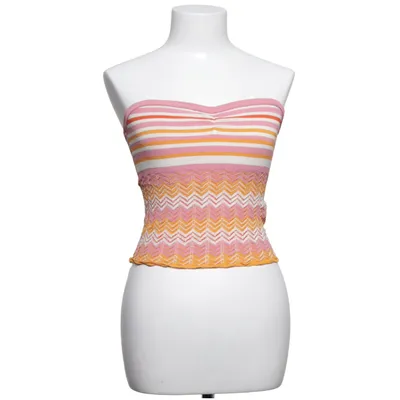 Tube top (Pink, Orange, White, Yellow) from Forever 21 Polyamide, Viscose