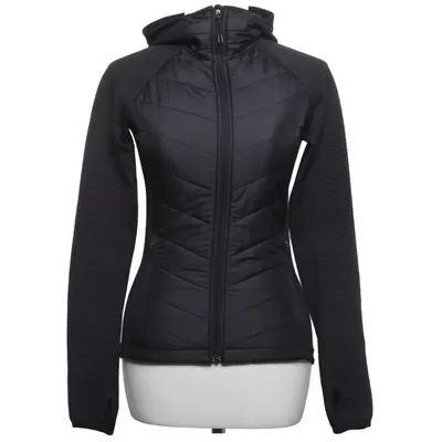 Trainingsjack (Zwart) van H&M Sport Katoen, Elastaan, Polyester