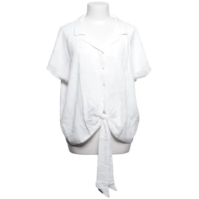 Kortärmad skjorta (Vit) från Cami Elastan, Polyester, Viskos
