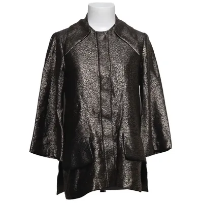 Blazer (Gold, Black) from Britt Sisseck Polyamide, Silk, Wool