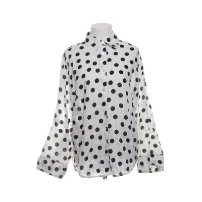 Shirt (Wit, Zwart) van Arket Linnen