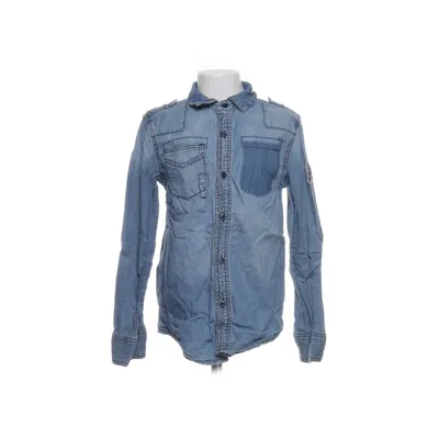 Denim shirt (Blue) from Lab Industries by KappAhl Cotton