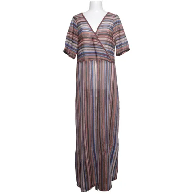 Maxi jurk (Blauw, Bruin, Meerkleurig) van Sheego