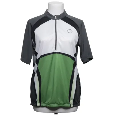 Bicycle shirt (Gray, White, Green) from Movement Session Polyester