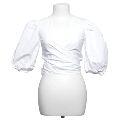 Top (White) from Ganni Cotton