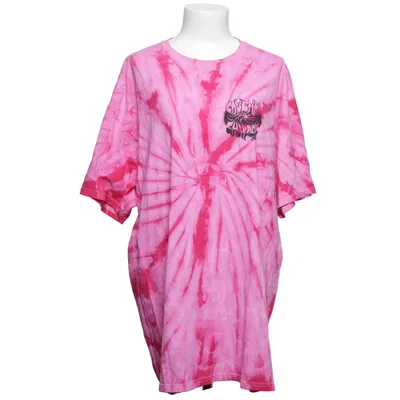 T-shirt (Roze) van Colortone Katoen