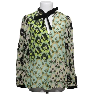 Blus (Grön, Flerfärgad) från Dorothee Schumacher Polyester, Silke, Viskos