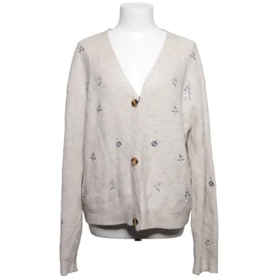 Strickjacke (Beige) von Gina Acryl, Elasthan, Polyester, Wolle