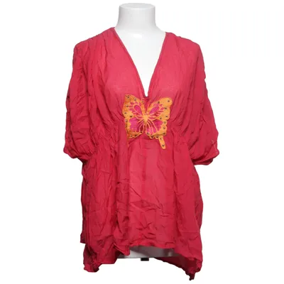 Topp (Röd, Orange) från Plain Vanilla Bomull, Viskos