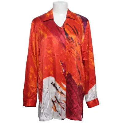 Blus (Röd, Vit, Flerfärgad) från Kellerman Art Collection Silke