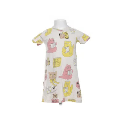 Klänning (Vit, Flerfärgad) från Mini Rodini Bomull, Elastan