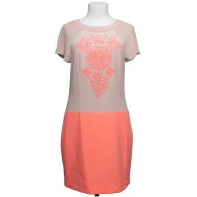 Jurk (Beige, Oranje) van Karen Millen Elastaan, Polyester, Zijde