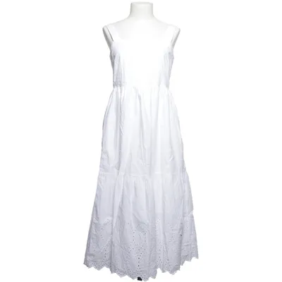 Dress (White) from Uniqlo Cotton, Polyester