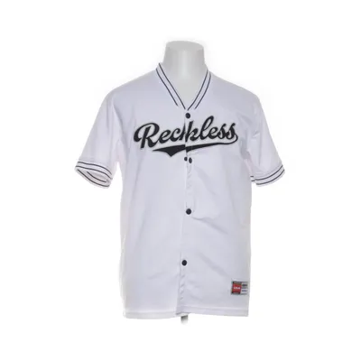 Baseballtrøje (Hvid) fra FSBN Polyester