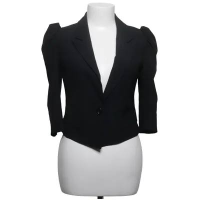 Blazer (Zwart) van Romeo & Juliet Couture Elastaan, Polyester, Viscose