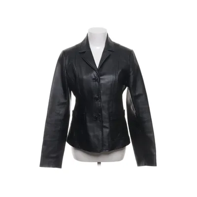 Läderkavaj (Svart) från Gina Skinn, Polyester