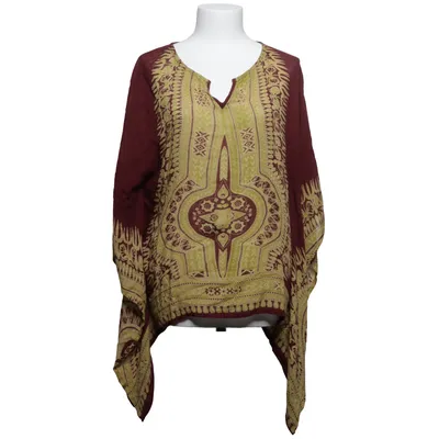 Kaftan (Rood, Meerkleurig) van Odel Viscose