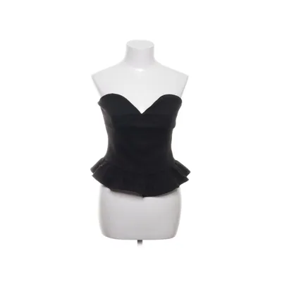 Top tube (Noir) de Object Élasthane, Polyester recyclé, Viscose