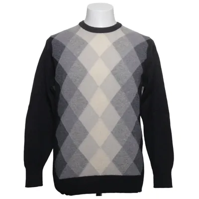 Sweater (Gray, White) from Alan Paine Wool
