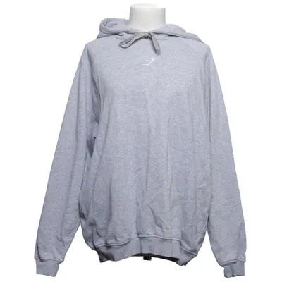 Sweat à capuche (Gris) de Gymshark Coton, Polyester recyclé