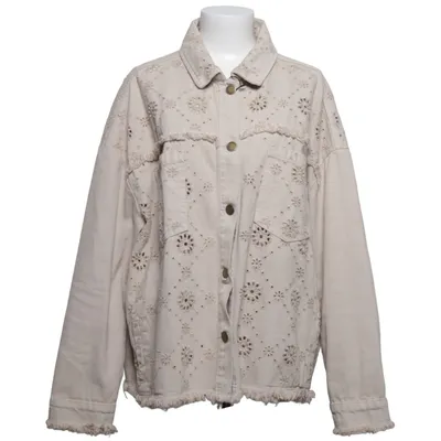 Denim jacket (Beige)