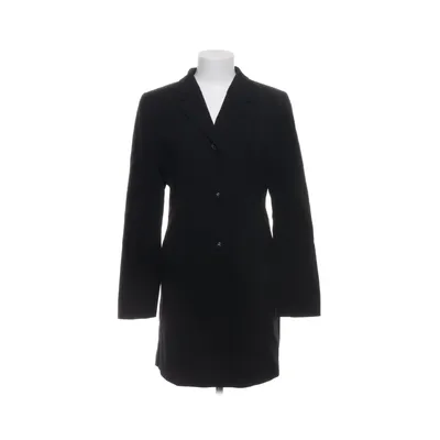 Manteau (Noir) de Addera Acétate, Élasthane, Polyester, Viscose, Laine