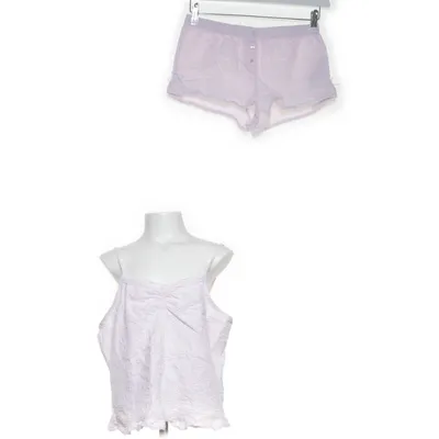 Pyjamas (Rosa, Vit) från Gina Tricot Bomull