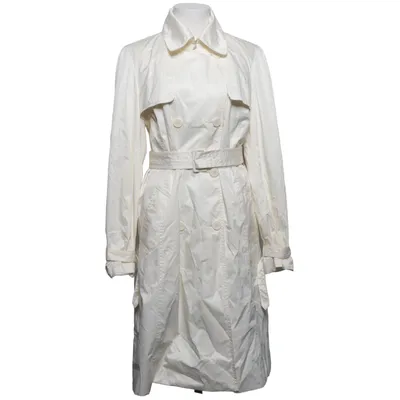 Regnfrakke (Hvid) fra M by Madonna for H&M Polyamid, Polyester, Viscose