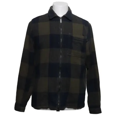Flanellen overhemd (Blauw, Beige) van Knowledge Cotton Apparel Organisch katoen