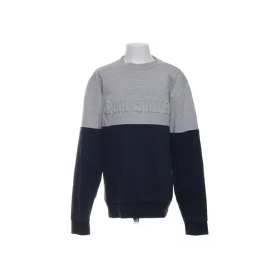 Collegetröja (Blå, Grå) från Quiksilver Bomull, Elastan, Polyester