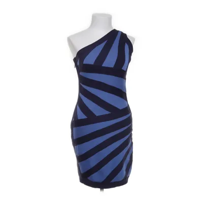 Robe de cocktail (Bleu) de Lasula Polyamide, Viscose