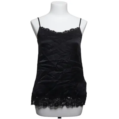Haut de pyjama (Noir) de Hallhuber Donna Élasthane, Polyamide, Soie, Viscose