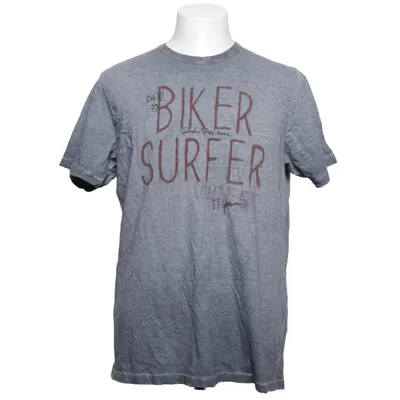 T-shirt (Gris) de Rude Riders Coton