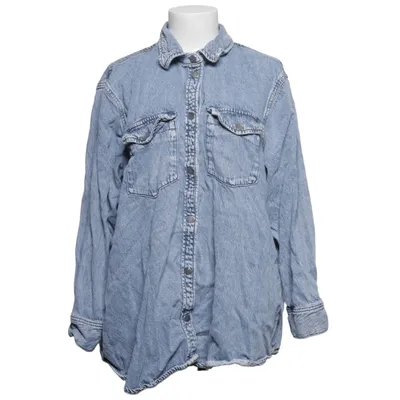 Jeansskjorta (Blå) från Zizzi Bomull, Lyocell