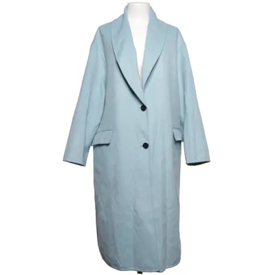 Mantel (Blau) von Zara Polyester, Viskose, Wolle