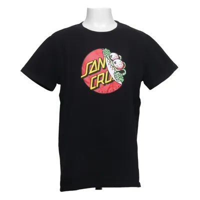 T-shirt (Black) from Santa Cruz Cotton