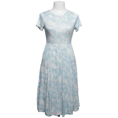 Jurk (Blauw, Wit) van Monteau Elastaan, Viscose